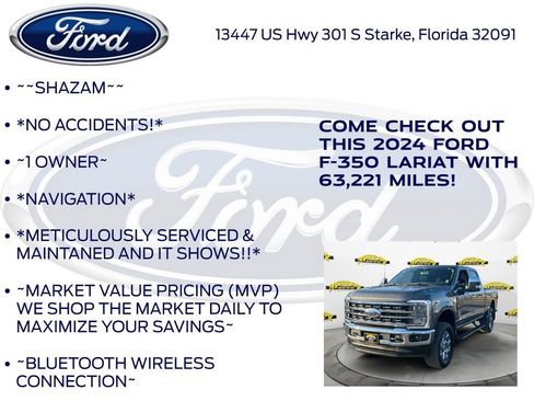 Used 2024 Ford F350 Lariat w/ Lariat Ultimate Package image 5