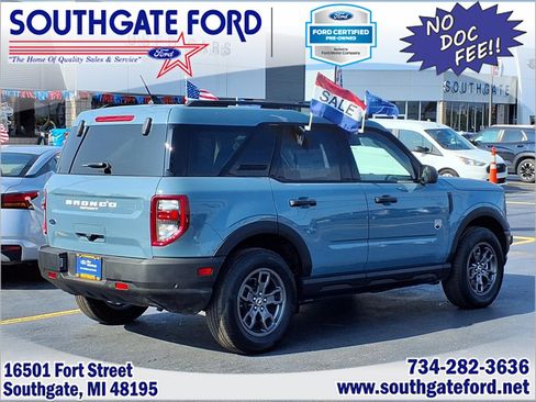 Certified 2023 Ford Bronco Sport Big Bend w/ Convenience Package AWD/4WD image 2