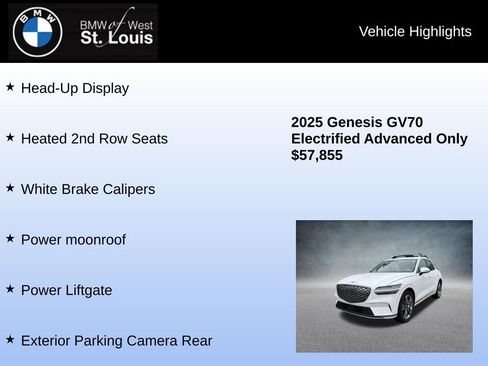 Used 2025 Genesis Electrified GV70 Advanced w/ Prestige Package image 16