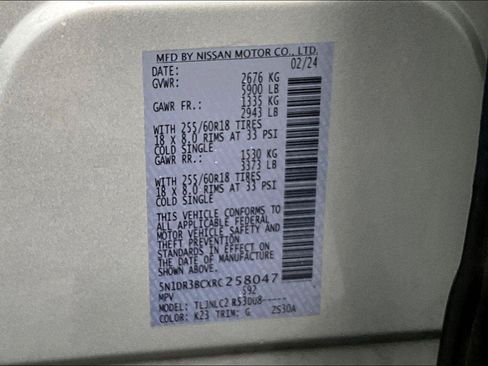 Used 2024 Nissan Pathfinder SV AWD/4WD image 18