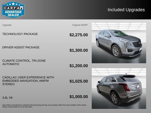 Used 2022 Cadillac XT5 Premium Luxury w/ Technology Package FWD image 3