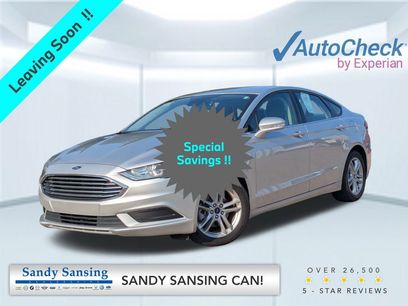 Used 2018 Ford Fusion SE