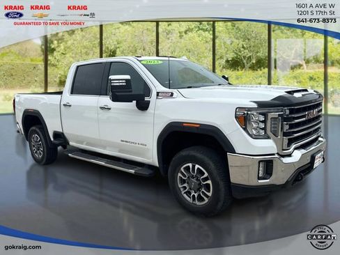 Used 2023 GMC Sierra 2500 SLT w/ SLT Premium Package AWD/4WD image 3