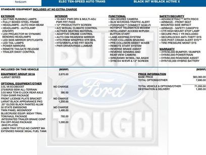 New 2025 Ford F150 Lariat w/ Equipment Group 501A Mid