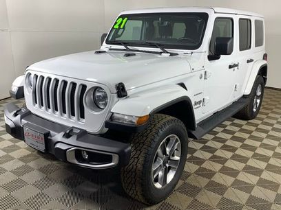 Used 2021 Jeep Wrangler Unlimited Sahara w/ Uconnect 4C Nav & Sound Group