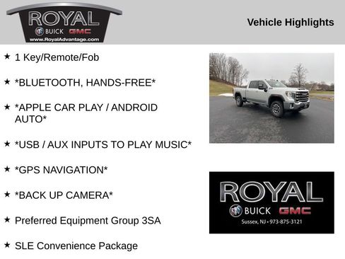 Certified 2021 GMC Sierra 2500 SLE w/ SLE Value Package; image 4