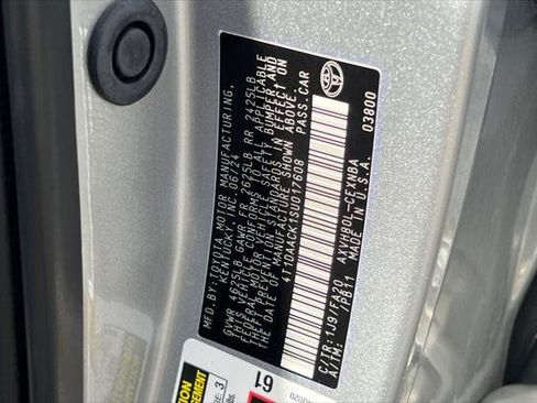 Certified 2025 Toyota Camry LE FWD image 33