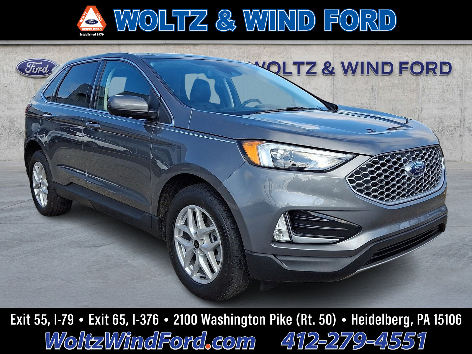 Certified 2024 Ford Edge SEL w/ Convenience Package AWD/4WD image 1