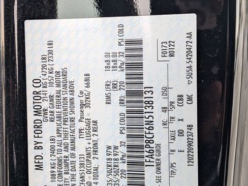 Used 2022 Ford Mustang GT w/ Equipment Group 301A image 33