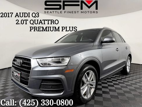 Used 2017 Audi Q3 2.0T Premium Plus w/ Premium Plus Package AWD/4WD image 1