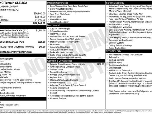 Used 2023 GMC Terrain SLE w/ Driver Convenience Package FWD image 3