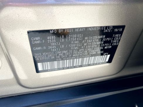 Used 2016 Subaru Outback 2.5i Limited image 25