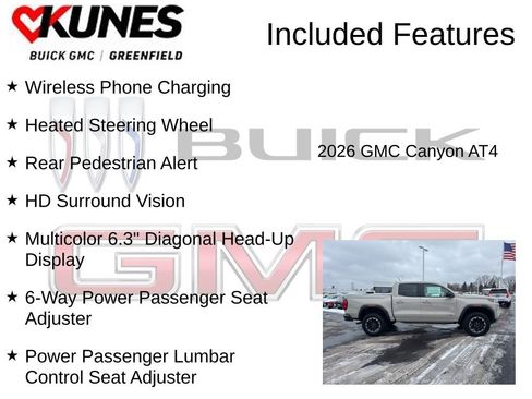 New 2026 GMC Canyon AT4 w/ Technology Plus Package image 4