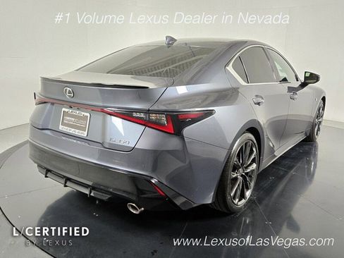 Certified 2024 Lexus IS 350 F Sport w/ Navigation Package RWD image 6