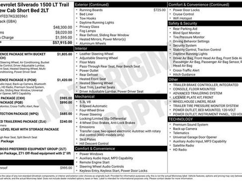 Used 2019 Chevrolet Silverado 1500 LT Trail Boss image 3