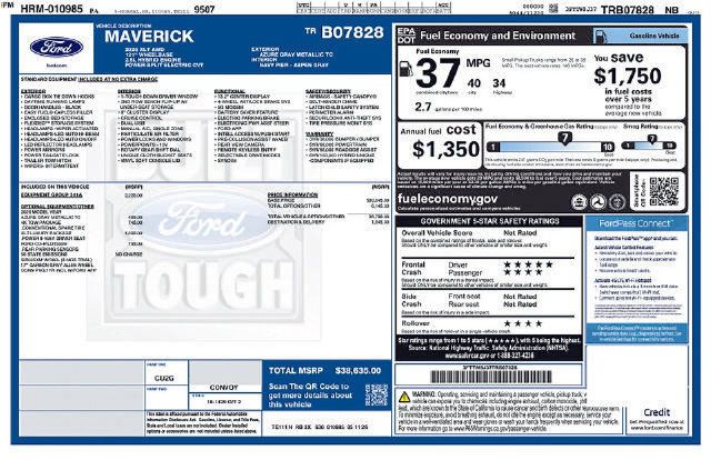 Used 2026 Ford Maverick XLT w/ Equipment Group 301A AWD/4WD image 27