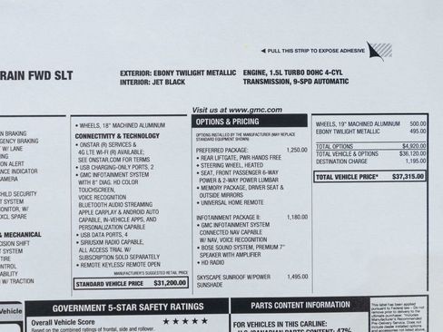 Used 2020 GMC Terrain SLT w/ Preferred Package image 50
