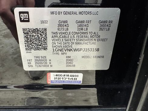 Used 2023 Chevrolet Traverse High Country AWD/4WD image 30