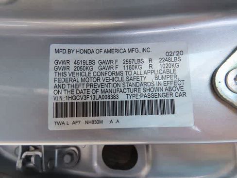 Used 2020 Honda Accord image 26