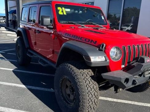 Used 2021 Jeep Wrangler Unlimited Rubicon AWD/4WD image 3
