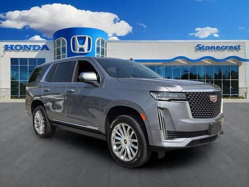 Used 2021 Cadillac Escalade Premium Luxury w/ Driver Assist Tech Package AWD/4WD image 1