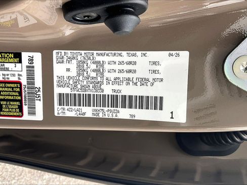 New 2026 Toyota Tundra Platinum AWD/4WD image 17