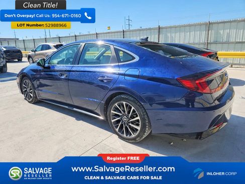 Used 2020 Hyundai Sonata Limited w/ Cargo Package FWD image 3
