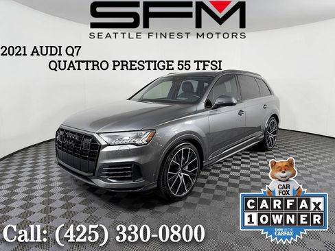 Used 2021 Audi Q7 3.0T Prestige image 1