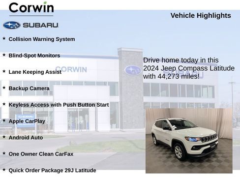 Used 2024 Jeep Compass Latitude image 6
