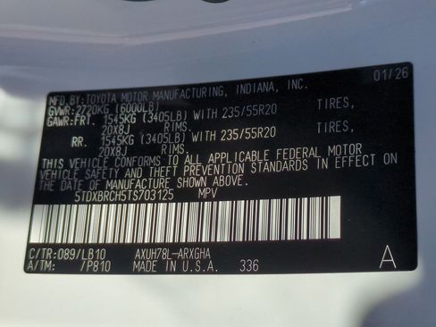 New 2026 Toyota Highlander Limited image 29