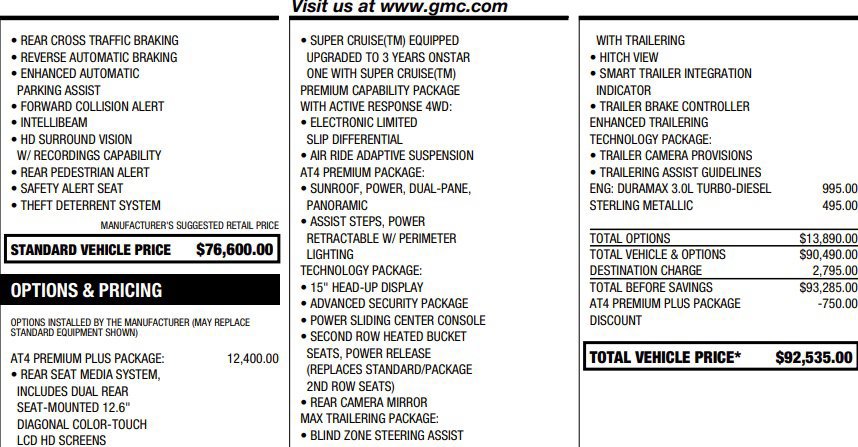 Certified 2026 GMC Yukon AT4 w/ AT4 Premium Plus Package AWD/4WD image 2