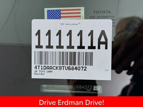 Certified 2026 Toyota Camry SE FWD image 31