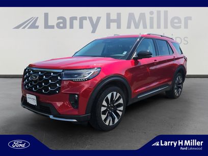 New 2025 Ford Explorer Platinum w/ LUX Leather Package