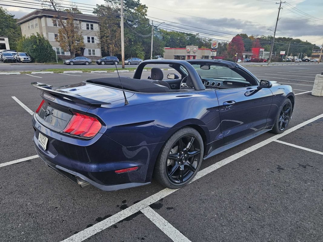 Used 2019 Ford Mustang Convertible w/ Black Accent Package RWD image 6