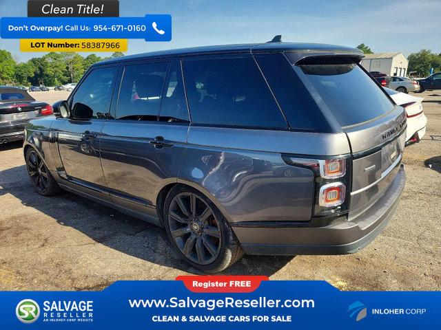 Used 2016 Land Rover Range Rover Supercharged AWD/4WD image 3
