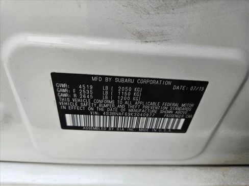 Used 2019 Subaru Legacy 2.5i Premium image 25