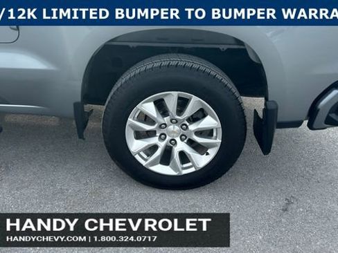 Certified 2023 Chevrolet Silverado 1500 Custom w/ LPO, Dark Essentials Package AWD/4WD image 9