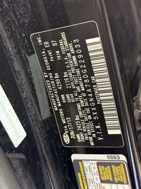 Used 2013 Kia Optima EX w/ Premium Pkg FWD image 17