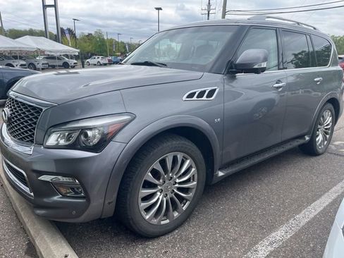 Used 2015 INFINITI QX80 4WD w/ 22" Wheel Package image 1