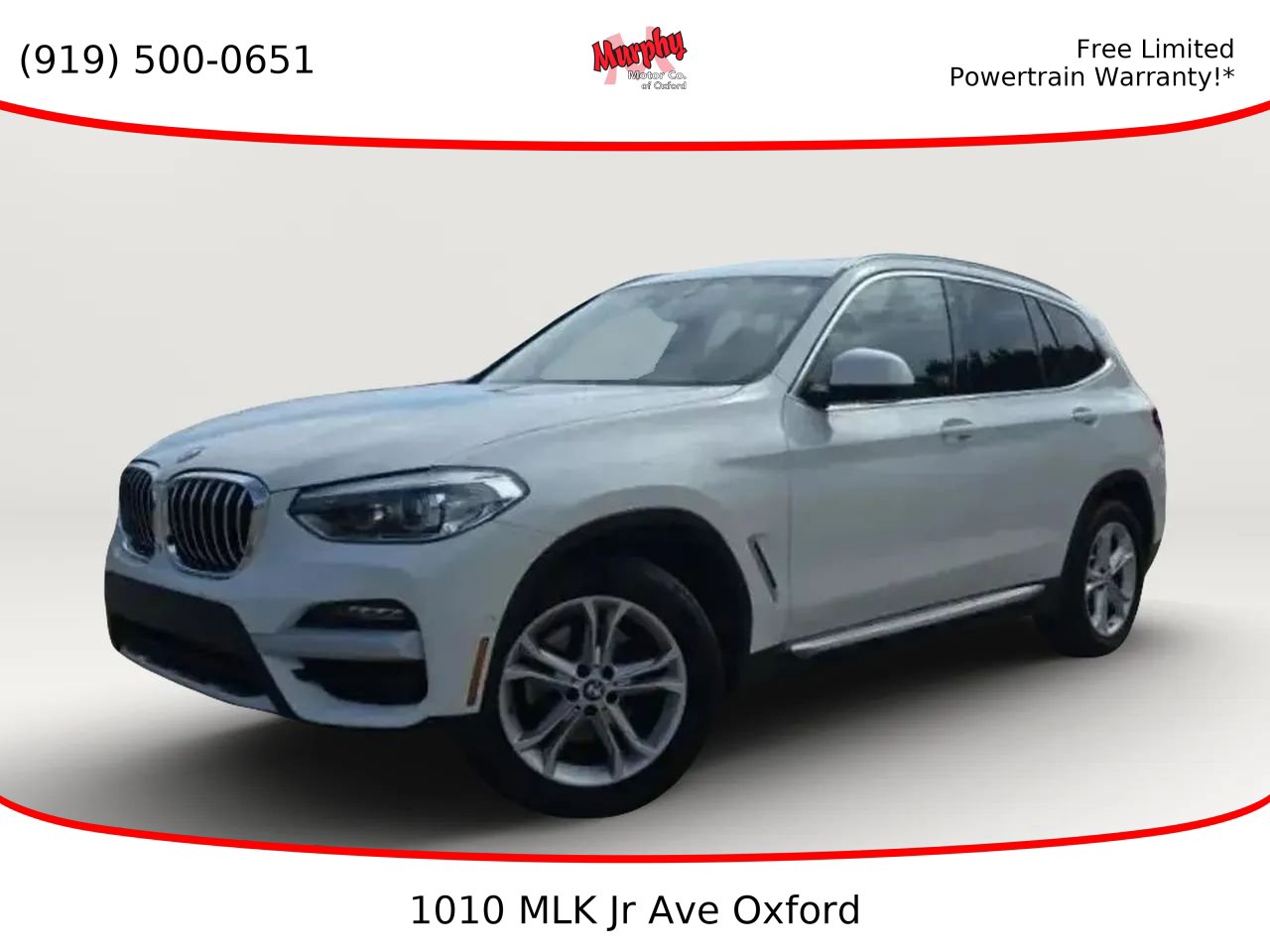 Used 2021 BMW X3 sDrive30i w/ Convenience Package RWD image 1