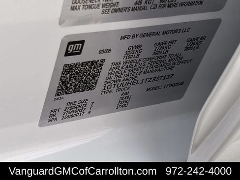 New 2026 GMC Sierra 1500 Denali Ultimate AWD/4WD image 26