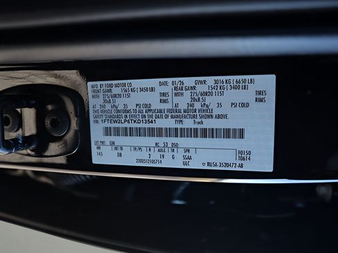 New 2026 Ford F150 STX w/ Equipment Group 200A AWD/4WD image 24