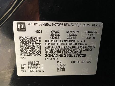 Certified 2025 Chevrolet Equinox LT image 31