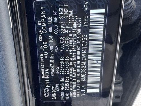 Used 2021 Hyundai Tucson Ultimate image 43