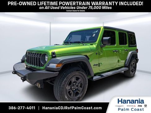 Used 2025 Jeep Wrangler Unlimited Sport AWD/4WD image 7