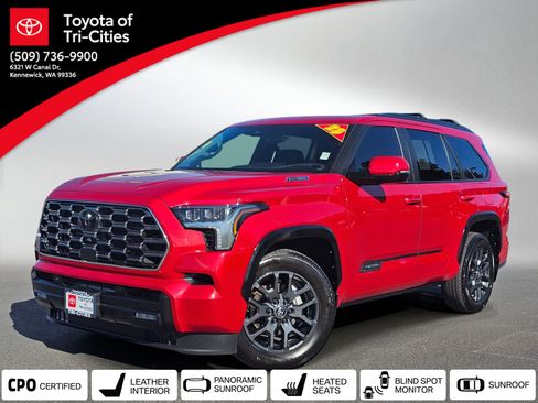 Used 2025 Toyota Sequoia Platinum image 1