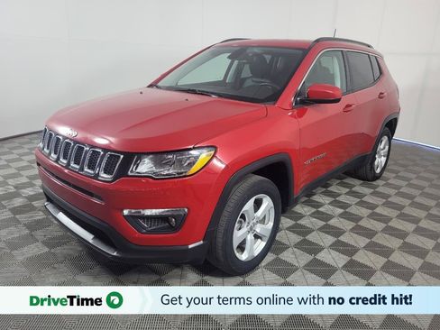 Used 2021 Jeep Compass Latitude w/ Sun and Sound Group AWD/4WD image 1
