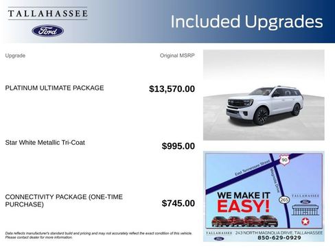 New 2025 Ford Expedition Platinum w/ Platinum Ultimate Package image 3