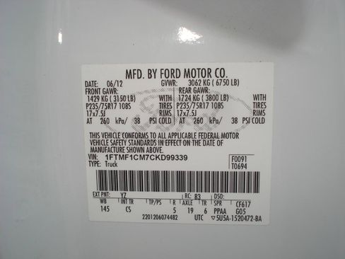 Used 2012 Ford F150 XL w/ Trailer Tow Pkg RWD image 23