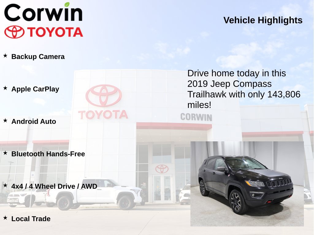 Used 2019 Jeep Compass Trailhawk AWD/4WD image 6